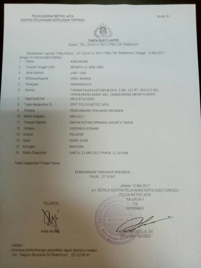 Veronica Koman dan Hal-hal yang Membuatnya Jadi DPO (292732)