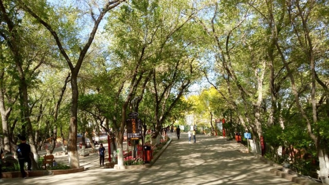 Berkunjung ke Peoples Park Urumqi (Foto: Wisnu Prasetiyo/kumparan)