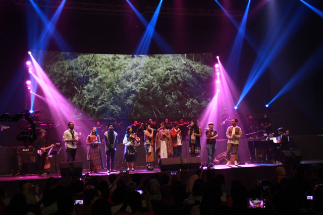 Konser diselenggarakandi Balai Sarbini. (Foto: Munady)