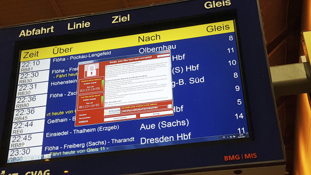 Serangan Ransomware (Foto: P. Goezelt/dpa via AP)