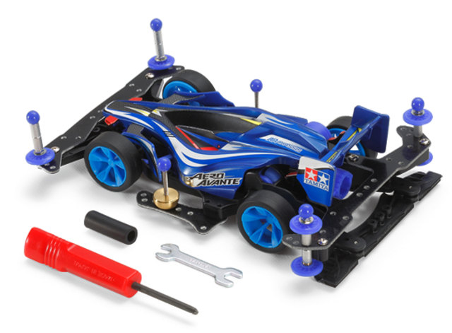 Contoh Tamiya Mini 4WD dan perangkat mini (Foto: Tamiya.com)