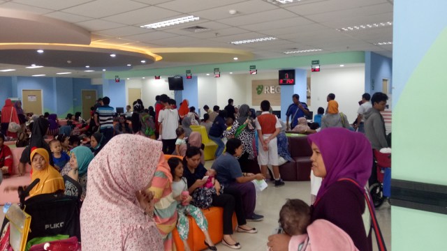 Suasana Rumah Sakit Harapan Kita. (Foto: Akbar Ramadhan/kumparan)