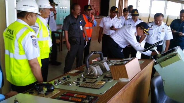 Kemenhub Periksa Kelaikan Kapal Jelang Lebaran (Foto: Dok. Kemenhub)