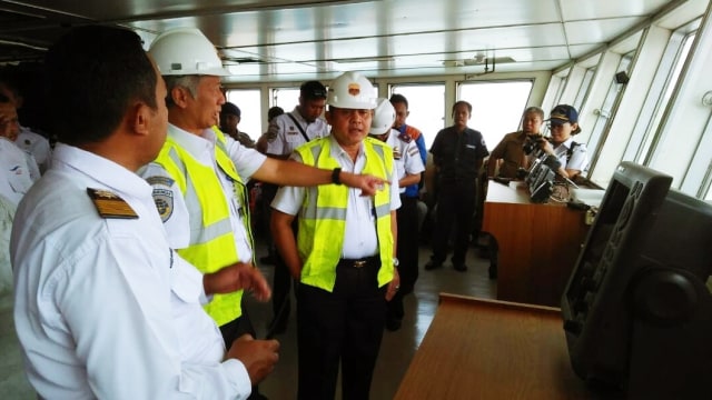 Kemenhub Periksa Kelaikan Kapal Jelang Lebaran (Foto: Dok. Kemenhub)