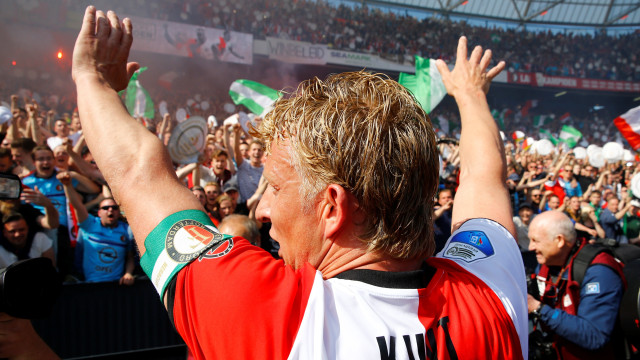 Kapten Feyenoord, Dirk Kuyt. (Foto: Reuters/Michael Kooren)