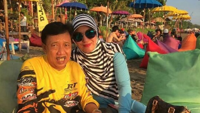 Doyok bersama sang istri (Foto: Instagram/@doyok178)