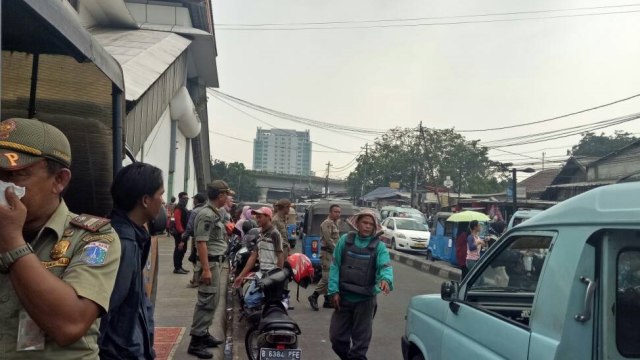 Penertiban kawasan Pasar Tanah Abang (Foto: Nadia Riso/kumparan)