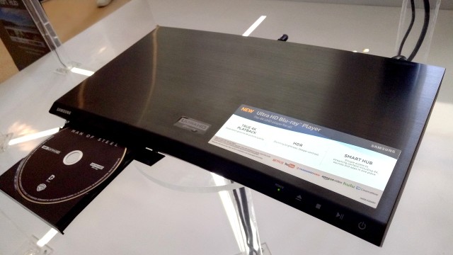 Samsung Blu-ray Player. (Foto: Rini Friastuti/kumparan)