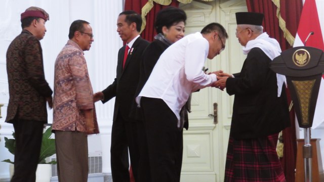 Konpers Jokowi dengan Tokoh Lintas Agama (Foto: Yudhistira Amran Saleh/kumparan)