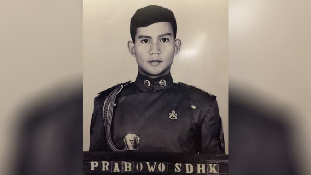 Prabowo muda  (Foto: Instagram/@prabowo)