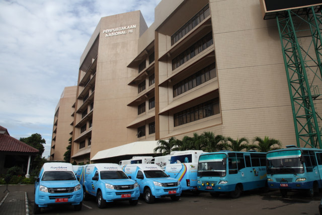 Gedung Perpustakaan Nasional di Salemba (Foto: perpusnas.go.id)