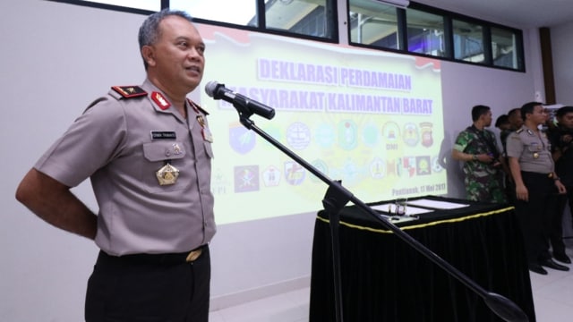 Deklarasi Damai di Kalbar Terkait Aksi 20 Mei (Foto: Dok. Polda Kalbar)