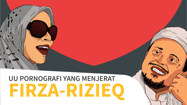 Infografis Firza & Rizieq Dijerat UU Pornografi (Foto: Bagus Permadi/kumparan)