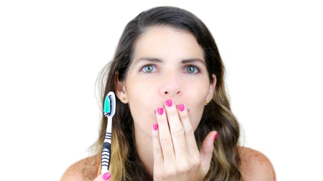 Jarang sikat gigi sebabkan bau mulut (Foto: Thinkstock)