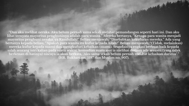 Kewajiban Istri: Bersyukur dengan Pemberian Suami