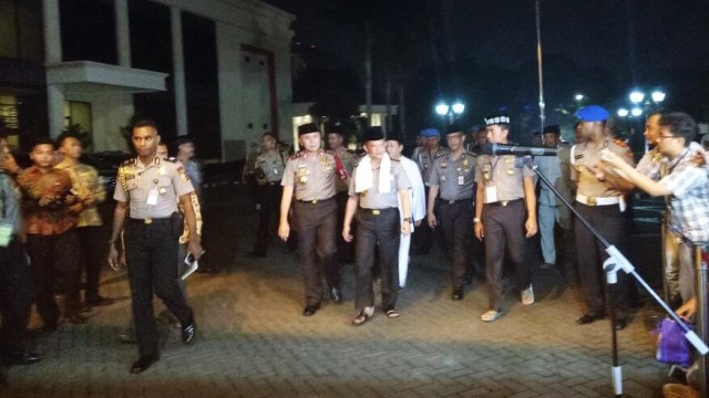 Kapolri hadiri tabligh akbar di PTIK (Foto: Ainul Qalbi/kumparan)