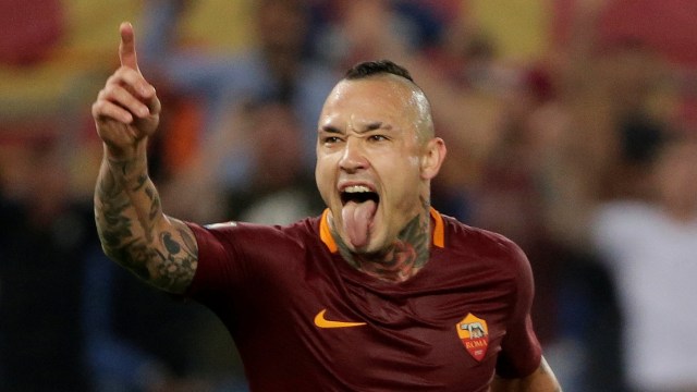 Nainggolan cocok dengan kebutuhan MU. Foto: Reuters/Max Rossi