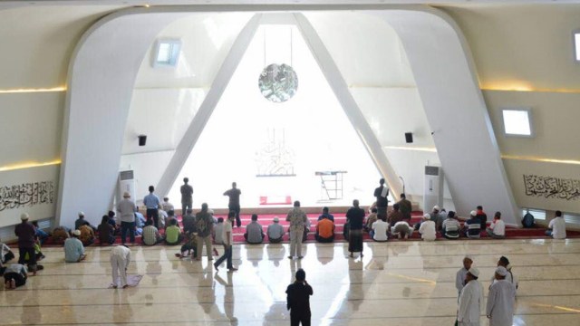 Masjid Terbesar di Rest Area se-Indonesia (Foto: Dok. PT Jasa Marga)