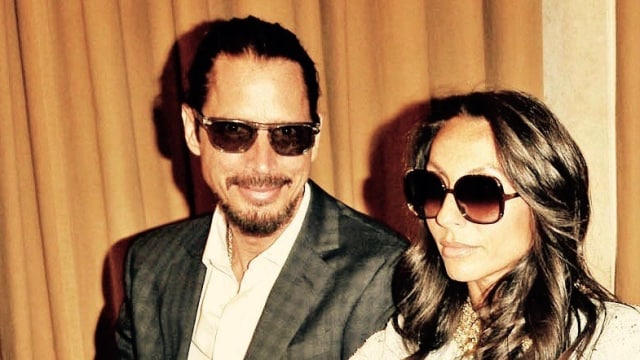 Chris Cornell dan Vicky Karayiannis (Foto: Twitter/@chriscornell)