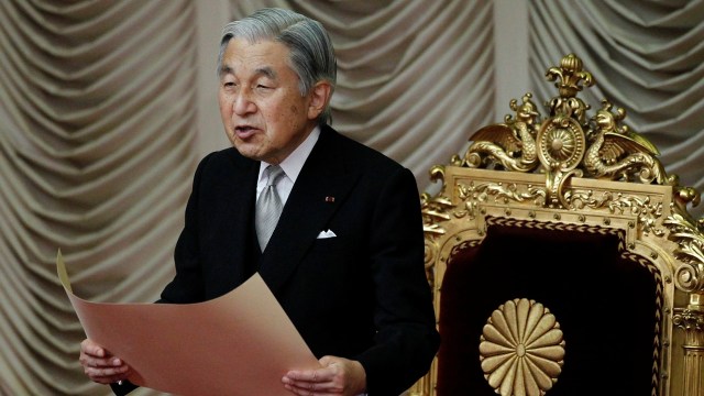 Kaisar Jepang Akihito Foto: REUTERS/Yuriko Nakao