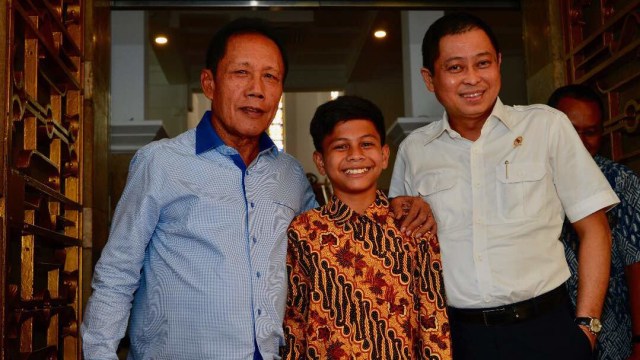 Sutiyoso, Naufal, dan Ignasius Jonan (Foto: Dok. Hadi M Juraid)