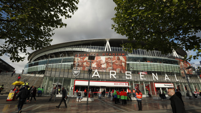 Stadion Emirates milik Arsenal. (Foto: Reuters/John Sibley)