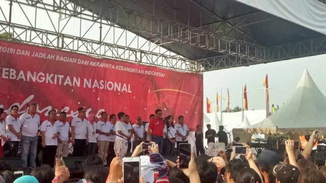 Konser Harkitnas di Monas. (Foto: Nadia Jovita/kumparan)