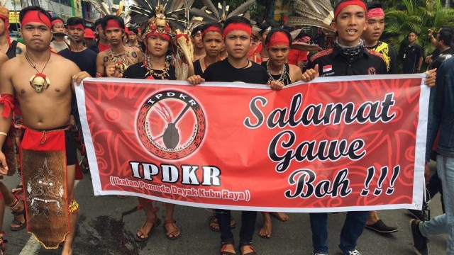 Gawai Dayak (Foto: Dok. Humas Polda Kalbar)