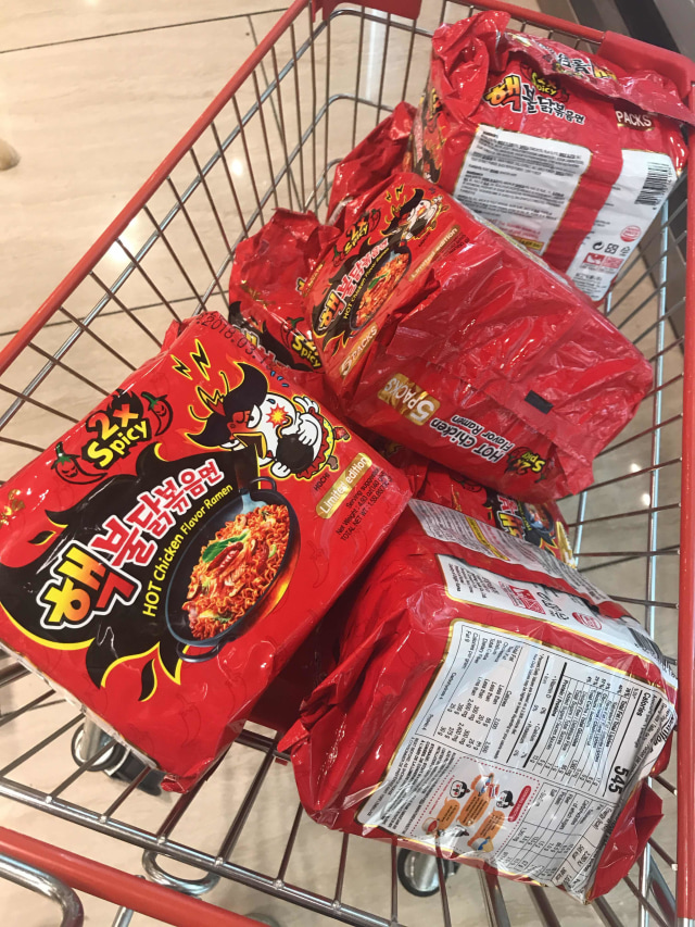 Samyang nuclear, pedes gak sih?