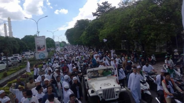 Aksi bela ulama (Foto: Istimewa)