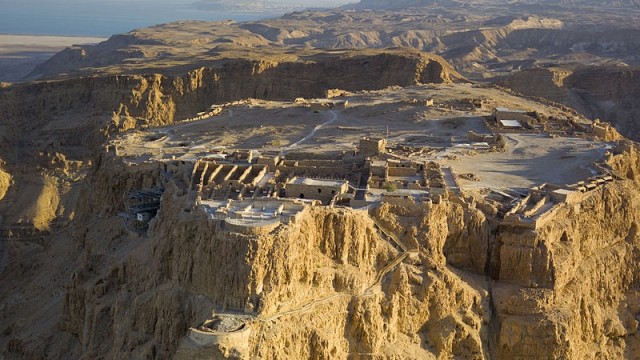 Benteng Masada di Israel (Foto: Wikimedia Commons)