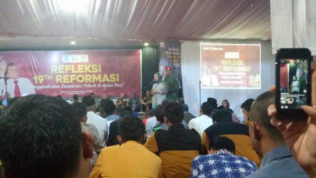 Refleksi Reformasi oleh Amien Rais (Foto: Ainul Qalbi/kumparan)