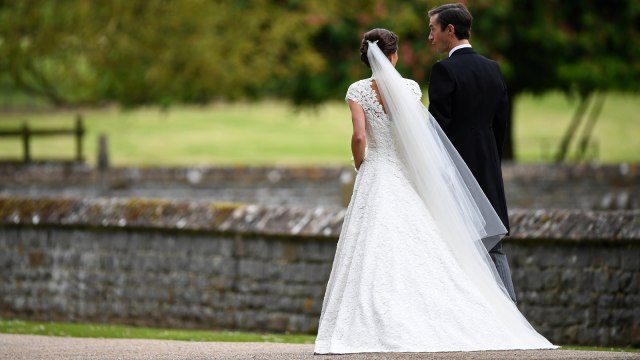 Pernikahan Pippa Middleton. (Foto: REUTERS/Kirsty Wigglesworth/Pool)