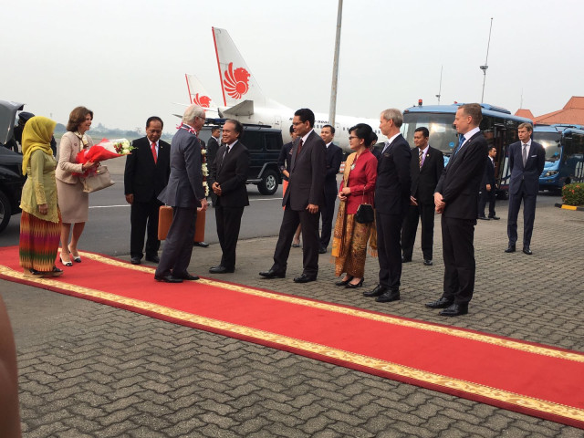 Raja Swedia dan kopernya (Foto: istimewa)