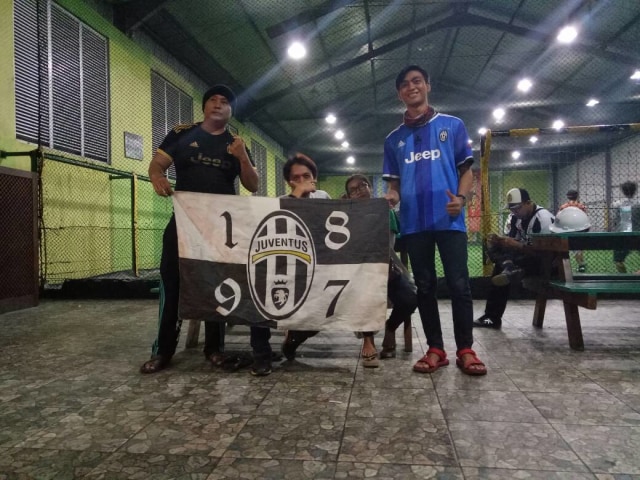 nobar Juventus dan kumparan. (Foto: Rossi Finza/kumparan)