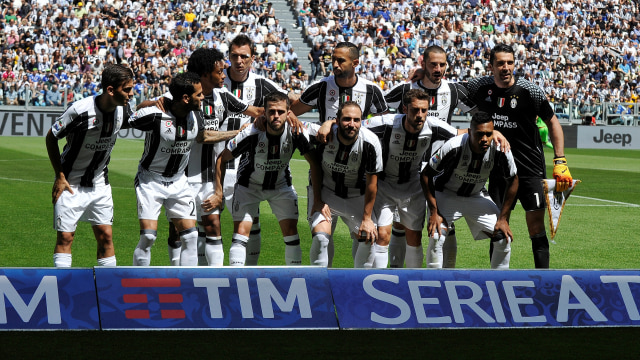 Starting XI Juventus vs Crotone. (Foto: Reuters/Giorgio Perottino)