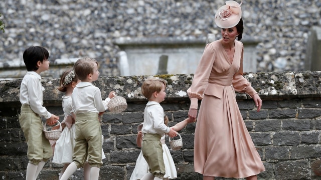 Anggunnya penampilan Kate Middleton (Foto: Reuters/Kirsty Wigglesworth/Pool)