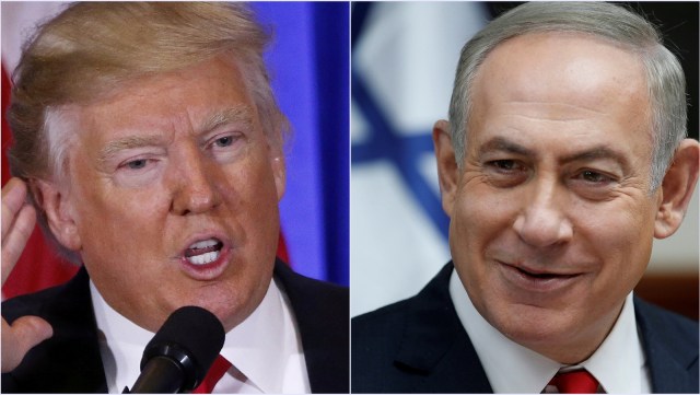Donald Trump dan Benjamin Netanyahu (Foto: Reuters/Lucas Jackson/Ronen Zvulun)