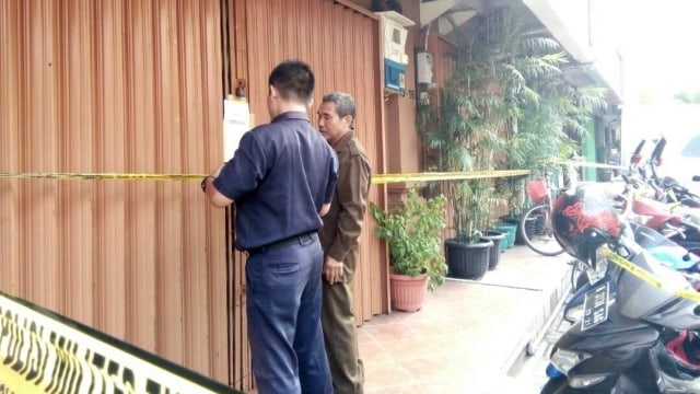 Tempat mesum gay disegel (Foto: Diah Harni/kumparan)
