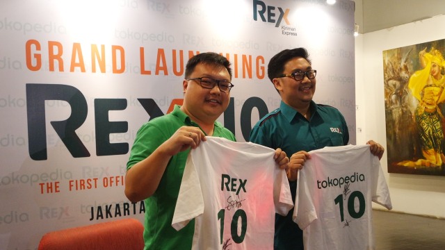 Kerja sama Tokopedia dan REX. (Foto: Tokopedia)