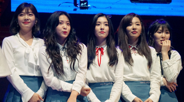 Red Velvet dalam acara Seoul Talk Concert 2017. (Foto: Niken Nurani/kumparan)