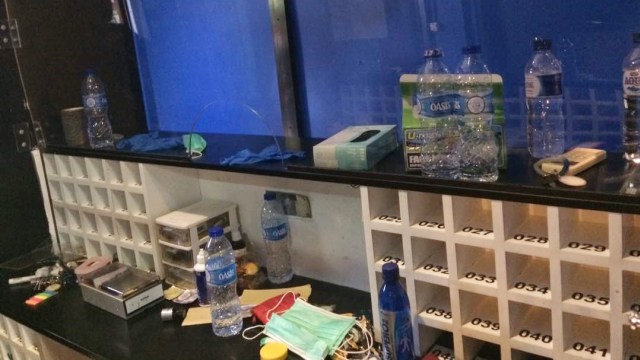 Loket di tempat pesta gay Jakarta Utara (Foto: Iqra Ardini/kumparan)