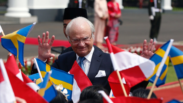 Raja Swedia Carl XVI Gustaf Foto: REUTERS/Darren Whiteside