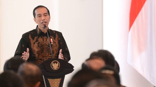 Jokowi di acara LHP LKPP (Foto: Dok. Kris - Biro Pers Setpres)