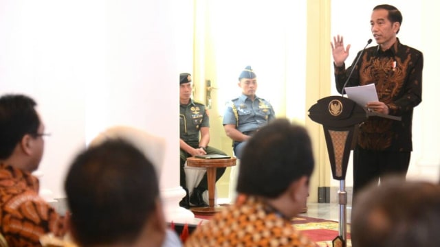 Jokowi di acara LHP LKPP (Foto: Dok. Kris - Biro Pers Setpres)