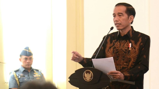 Jokowi di acara LHP LKPP (Foto: Dok. Kris - Biro Pers Setpres)