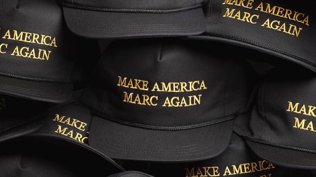 Topi Make America Marc Again. (Foto: Instagram @marjacobs )