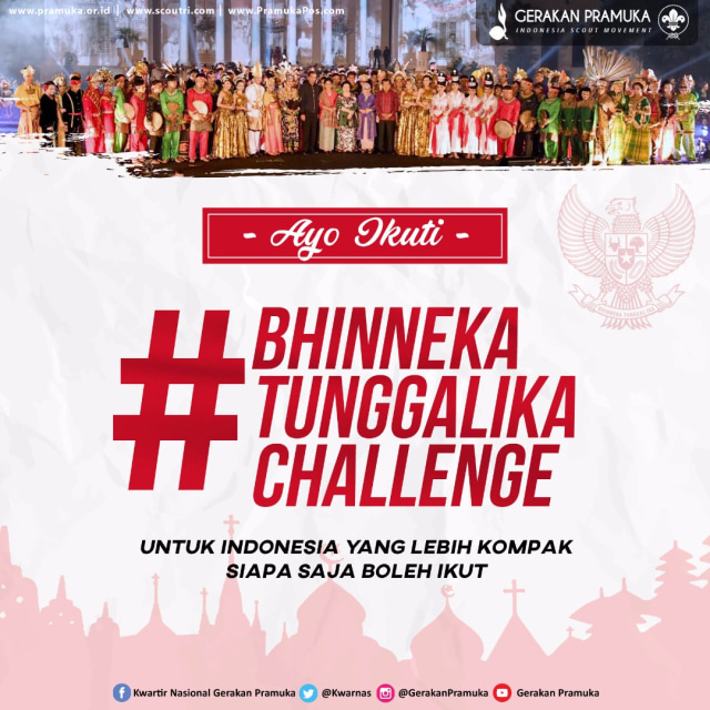 PERTAMA DI INDONESIA, TANTANGAN MEMBUAT VIDEO ##bhinnekatunggalikachallenge