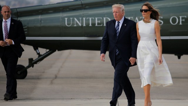 Donald Trump dan Melania Trump (Foto: REUTERS/Jonathan Ernst)
