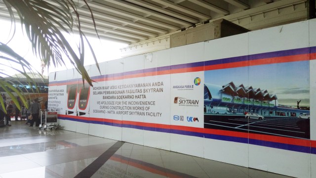 Infrastruktur Skytrain Terminal 3 Soetta (Foto: Novan Nurul Alam/kumparan)